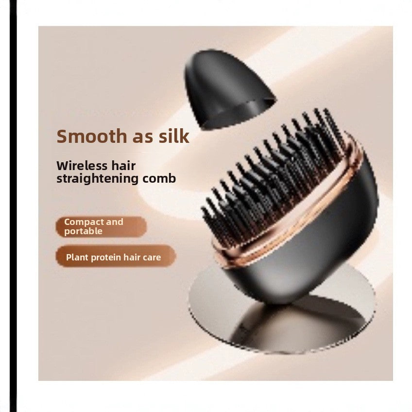 Mini Rechargeable Hair Straightener Comb