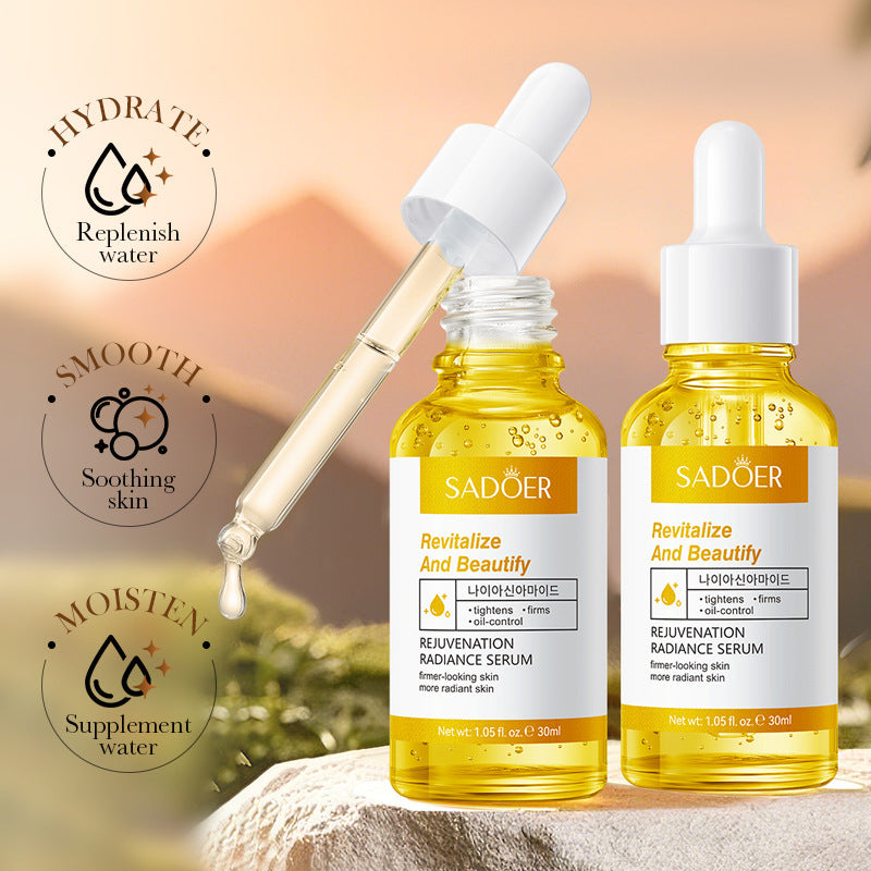 Skin-rejuvenating and brightening essence