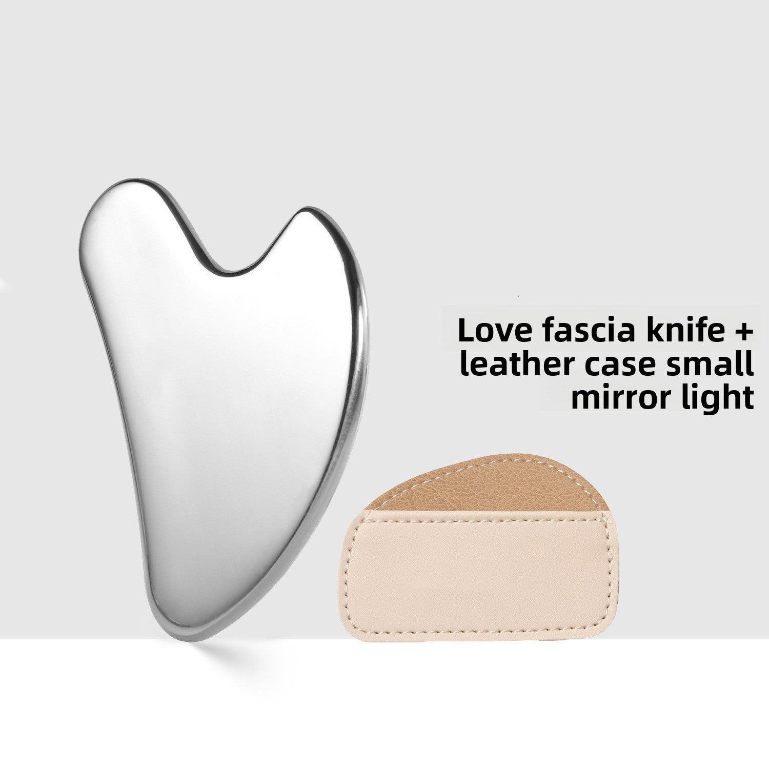 Stainless Steel Scraping Board for Facial Beauty